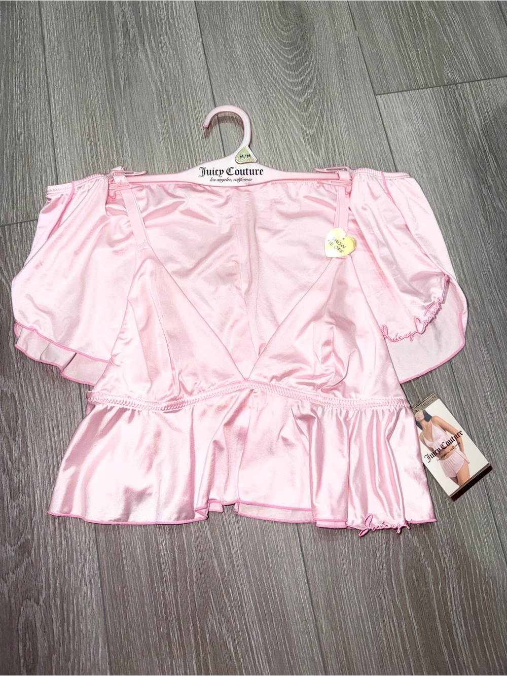 Juicy Couture Light Pink Cami wnd Short Set